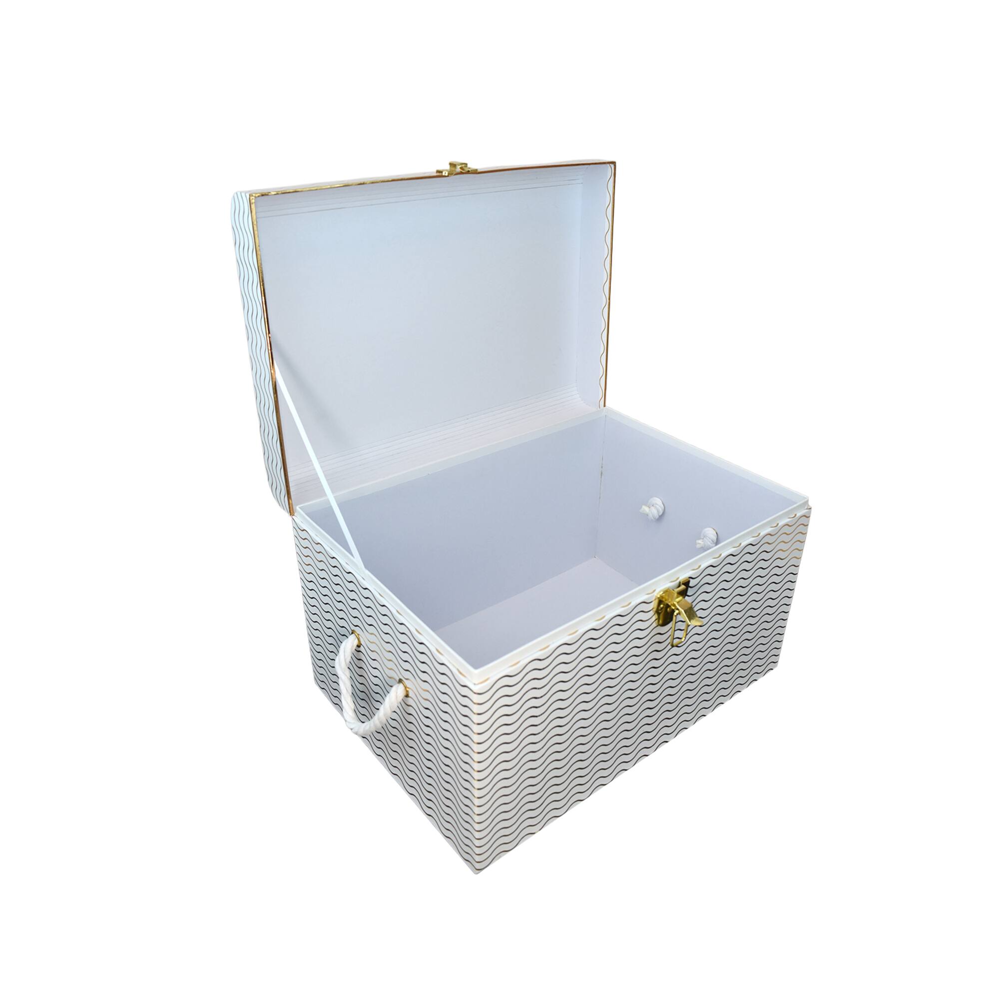 Large Gold Waves Trunk Box by Ashland®